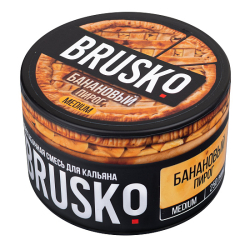 Смесь BRUSKO БАНАНОВЫЙ ПИРОГ (MEDIUM) 250 гр