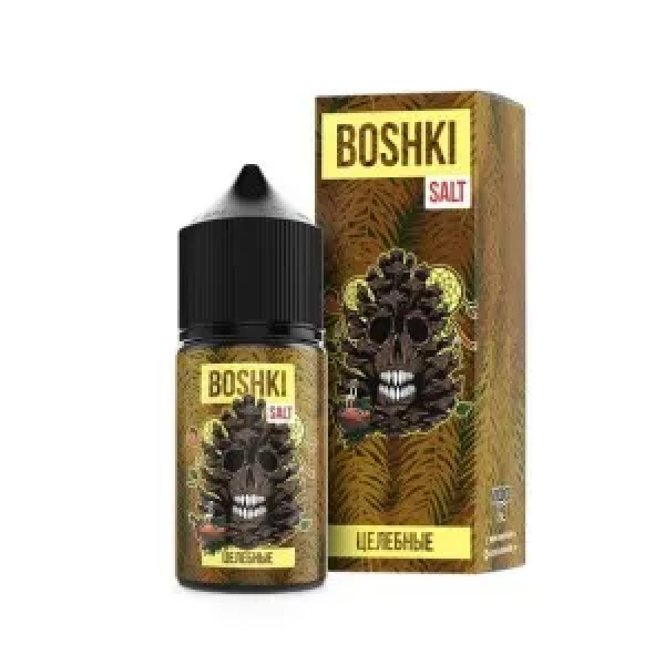 Жидкость BOSHKI Salt Целебные (Мёд трава чай хвоя) (30 мл, 20 мг/мл) в Нижнем Новгороде