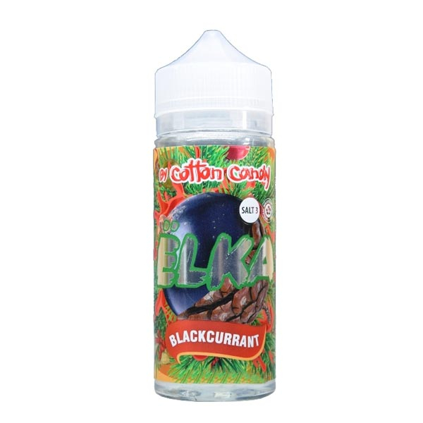 Жидкость Cotton Candy ЁLKA BLACKCURRANT (Хвоя С Мятой И Чёрной Смородиной) (120 мл, 0 мг/мл) в Нижнем Новгороде