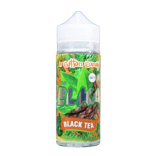 Жидкость Cotton Candy ЁLKA BLACK TEA (Хвоя С Мятой И Чёрным Чаем) (120 мл, 0 мг/мл) в Нижнем Новгороде