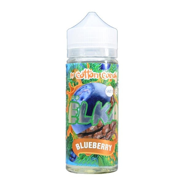 Жидкость Cotton Candy ЁLKA BLUEBERRY (Хвоя С Мятой И Черникой) (120 мл, 0 мг/мл) в Нижнем Новгороде