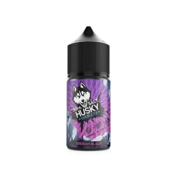 Жидкость Husky salt Double ice Siberian Black (Малина ежевика мята) (30 мл, 20 мг/мл) в Нижнем Новгороде