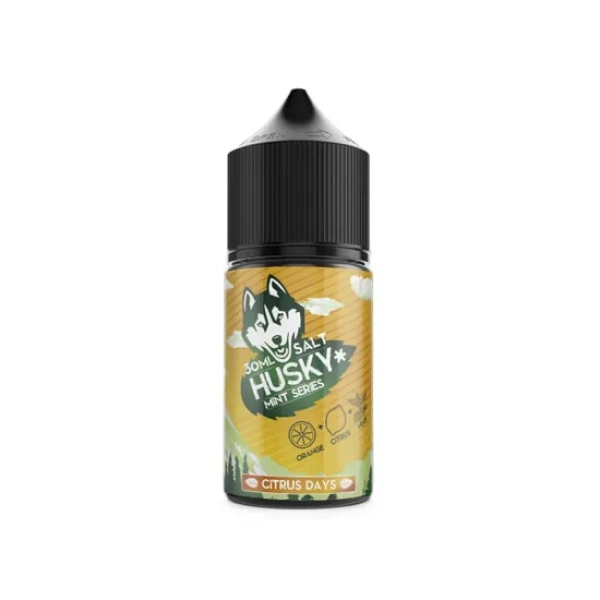 Жидкость Husky salt Mint series Citrus Days (Мороженное апельсин мята) (30 мл, 20 мг/мл) в Нижнем Новгороде