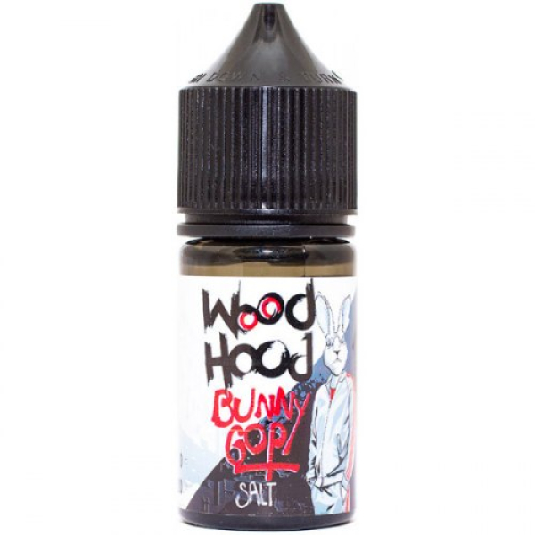 Жидкость Wood Hood Bunny Gop (Малина Черника Черная Смородина Лед) (30 мл, 20 мг/мл) в Нижнем Новгороде