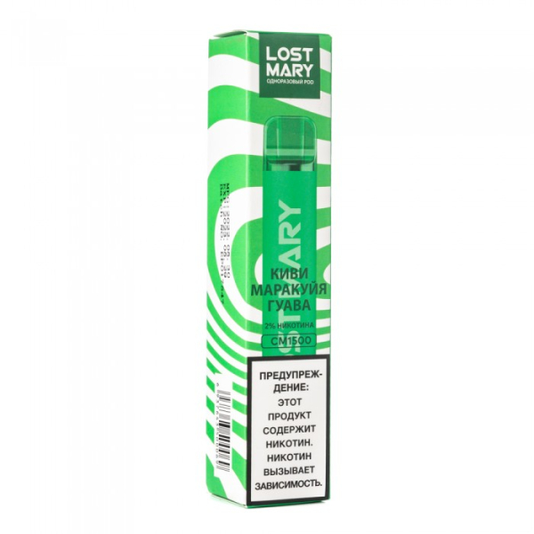 Lost Mary Kiwi Passion Fruit Guava Киви Маракуйя Гуава, 1500 тяг в Нижнем Новгороде