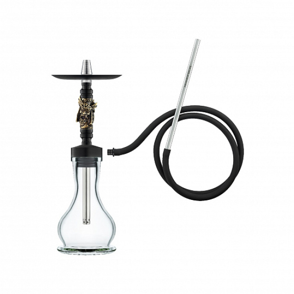 Кальян Honey Sigh Mini Dark Exclusive Samurai Серебристый (38 см) в Нижнем Новгороде