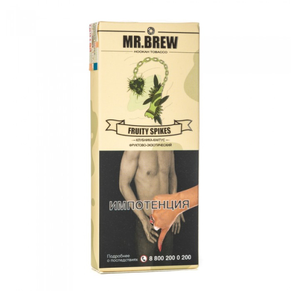 Табак Mr Brew Fruity Spikes (Клубничный сок с кактусом и фейхоа) 40 гр в Нижнем Новгороде