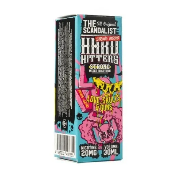 Жидкость The Scandalist Strong Love Skulls Guns 30 мл в Нижнем Новгороде