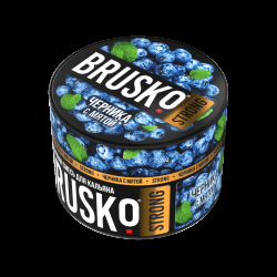 Смесь Brusko Strong черника с мятой  50 гр