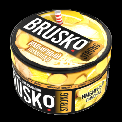 Смесь Brusko Strong имбирный лимонад  250 гр