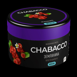 Смесь Chabacco Wild Strawberry    Medium 50 гр