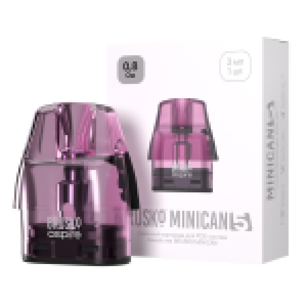 Картридж Brusko Minican 5 3 Мл 08 Ом Розовый Pink Упак. 1 Шт. в Нижнем Новгороде