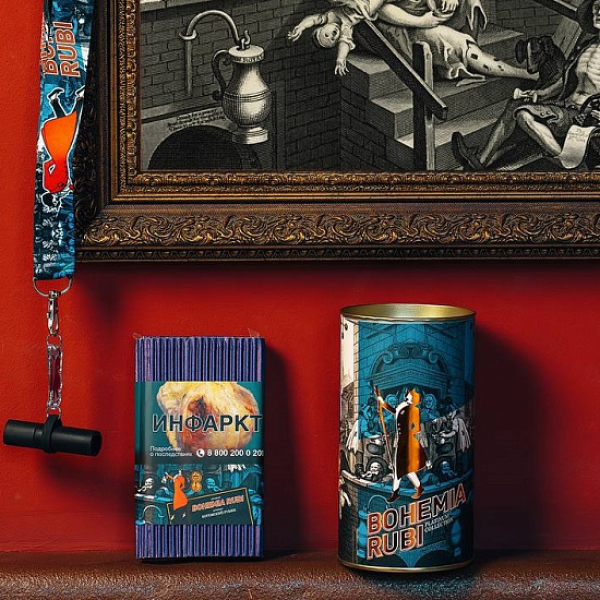 Табак Satyr Bohemia Rubi 100 грамм в Нижнем Новгороде