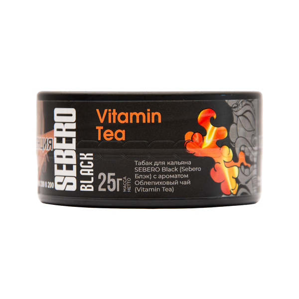 Табак Sebero Black Black Vitamin Tea 25 грамм в Нижнем Новгороде