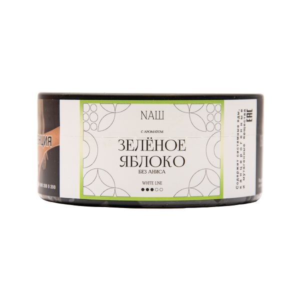 Табак NАШ White Зелёное Яблоко 100 грамм в Нижнем Новгороде