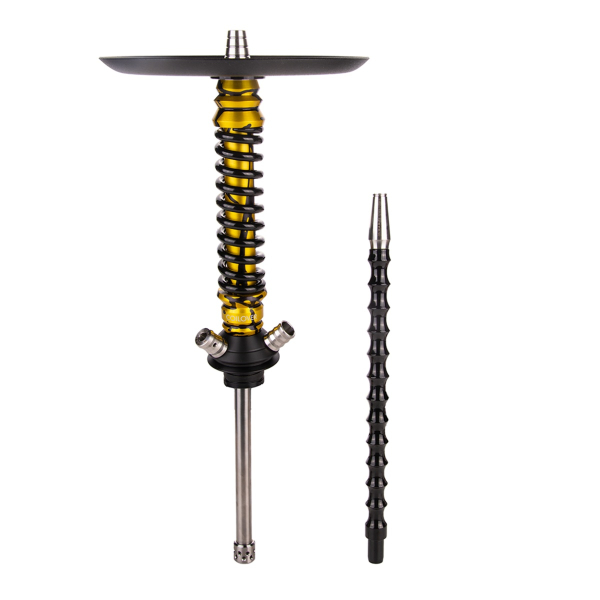 Кальян Mamay Customs Coilover Mini  Золотой Сплеш Чёрный в Нижнем Новгороде
