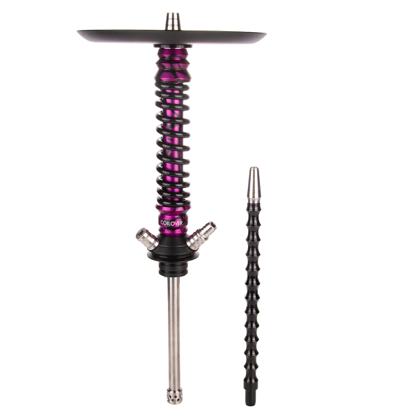 Кальян Mamay Customs Coilover Mini  Пурпурный Сплеш Чёрный в Нижнем Новгороде