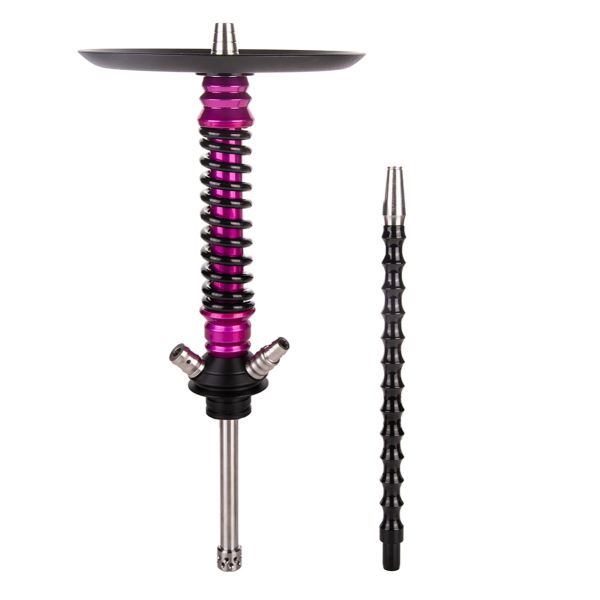 Кальян Mamay Customs Coilover Mini  Розовый Лак Чёрный в Нижнем Новгороде