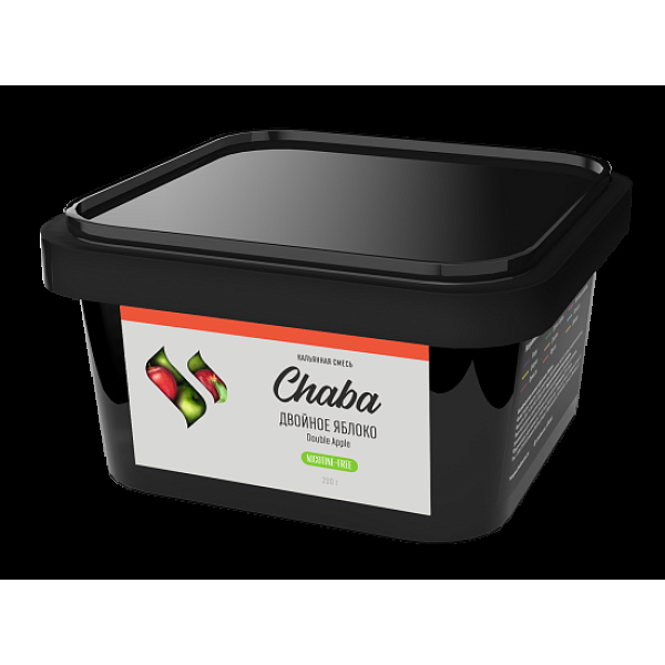 Безникотиновая смесь Chaba Double Apple Двойное Яблоко 200 грамм в Нижнем Новгороде