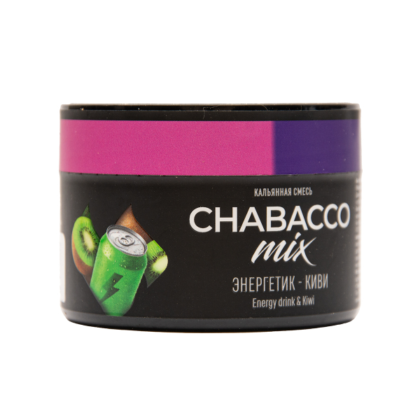 Бестабачная смесь Chabacco Medium Mix Energy Drink & Kiwi 40 грамм в Нижнем Новгороде
