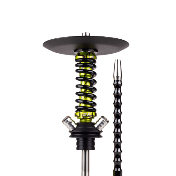 Кальян Mamay Customs Coilovers Micro Anod Oliva Splash Черный Глянец в Нижнем Новгороде