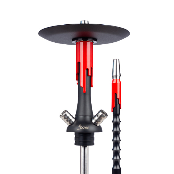 Кальян Mamay Customs Flow Черный Матовый Красный Глянец в Нижнем Новгороде