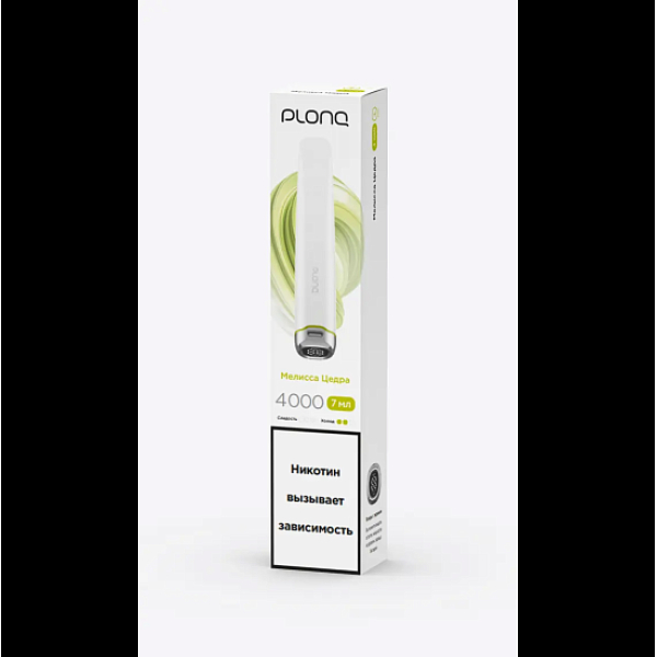 Электронка Plonq Plus Pro 4000 Мелиcса Цедра 4000 затяжек в Нижнем Новгороде