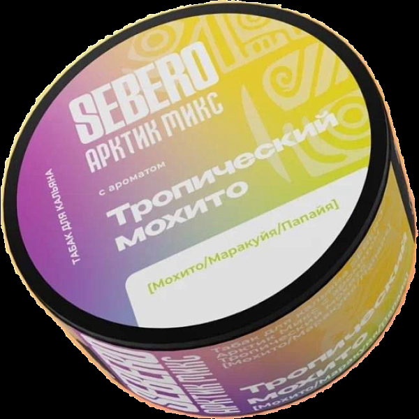 Табак Sebero Арктик Микс Тропический Мохито Мохито Маракуйя Папайя 100 грамм в Нижнем Новгороде