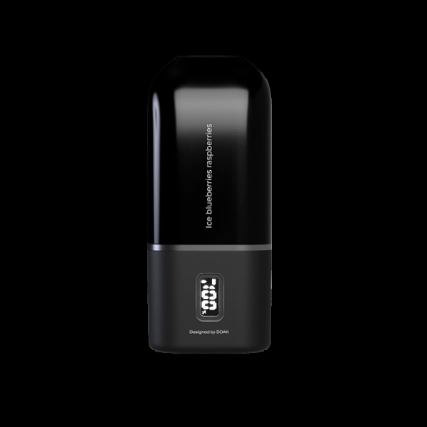 Электронка Soak 13 Ice Blueberries Raspberries Ледяная Черника Малина 13000 затяжек в Нижнем Новгороде