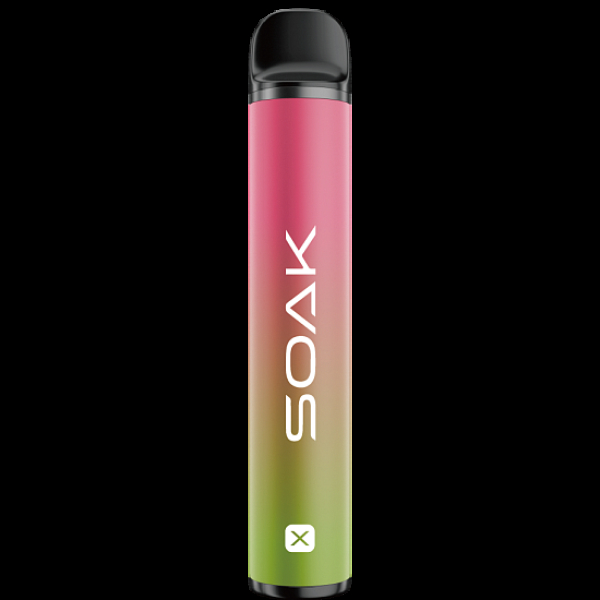 Электронка Soak X Raspberry Soda Малиновая Газировка 2200 затяжек в Нижнем Новгороде